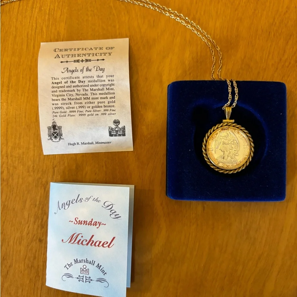 Archangel Michael Necklace - Picture 4 of 5